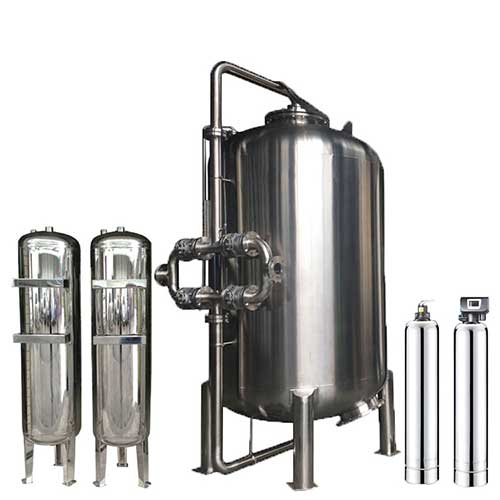 commercial sand media filter system