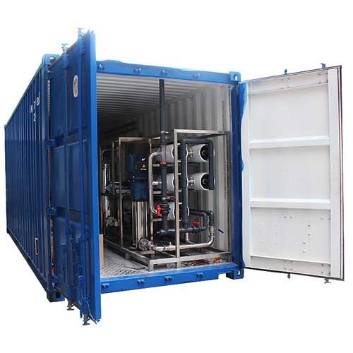 containerized reverse osmosis ro system