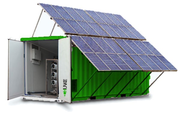 containerized solar desalination water purifier