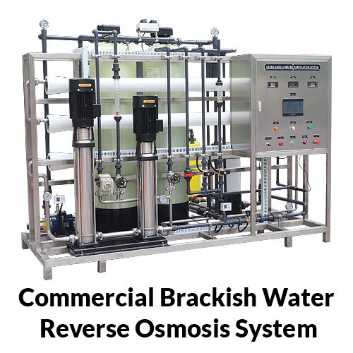 Commercial brackish reverse osmosis system