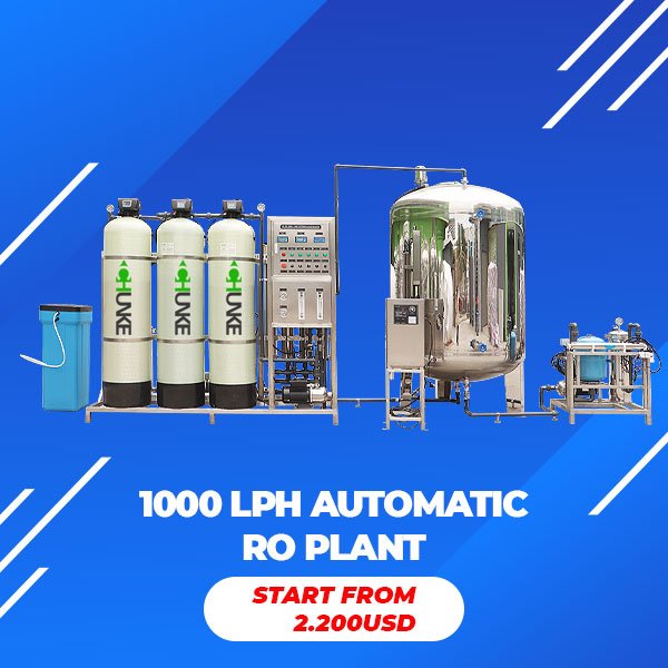 1000 liter RO Plant Price