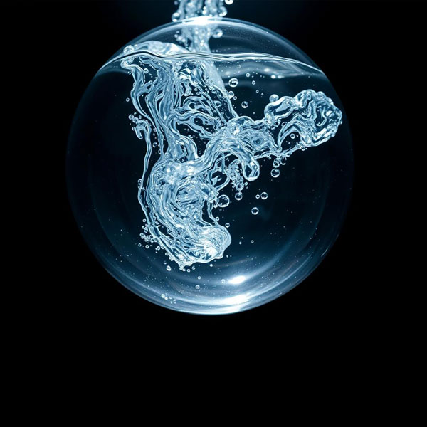 how to drink water in space