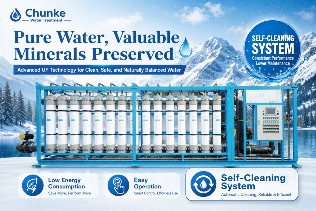 Ultrafiltration System for Water Treatment
