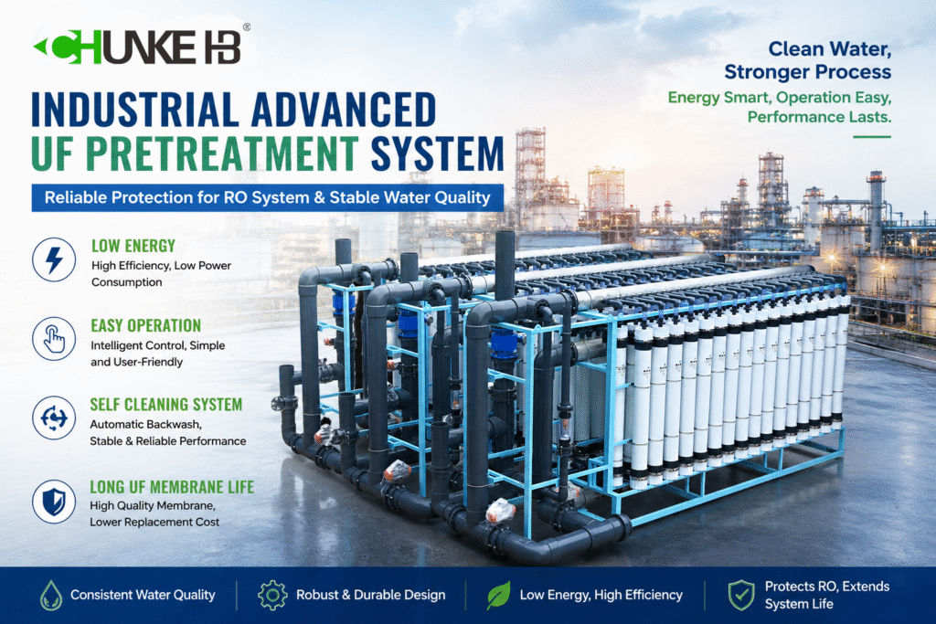 ultrafiltration system for water treatment