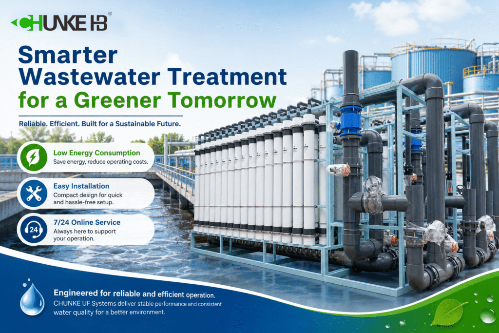 ultrafiltration system for water treatment