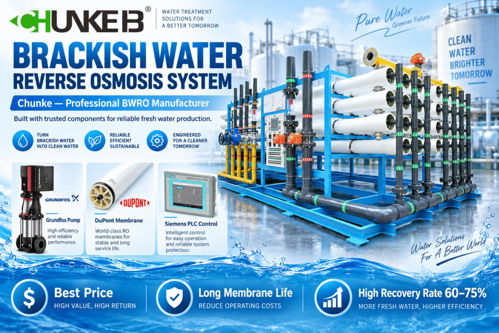 brackish water reverse osmosis system